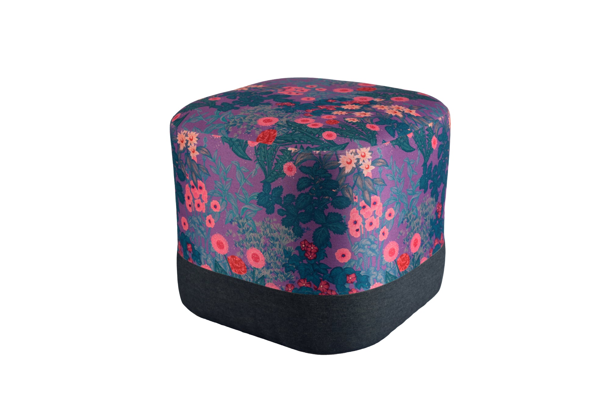 KoniKoni Low Pouf New Morado