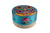 Tuku Low Pouf Redondo Celeste